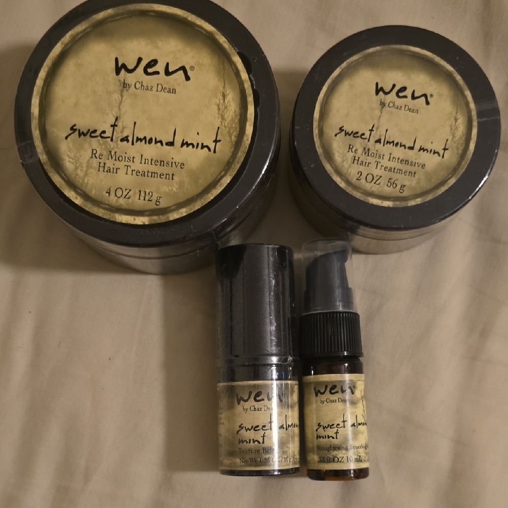 WEN Sweet Almond Mint Hair Care Collection